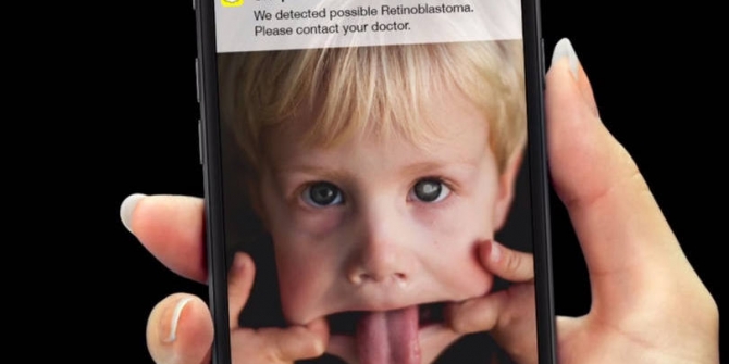 Ação cria filtro do Snapchat que diagnostica câncer no olho